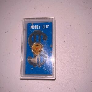 NIB Silver Dollar Sign Money Clip with Gatlinberg Emblem